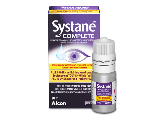 Systane™ Complete oogdruppels met doosje en flacon