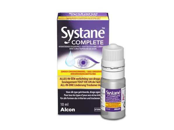 Systane™ Complete oogdruppels met doosje en flacon