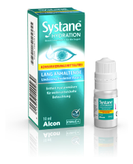 Systane® HYDRATION ohne Konservierungsmittel Produktabbildung mit Flasche