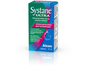 Systane® Ultralubrikáló szemcsepp termékdoboza