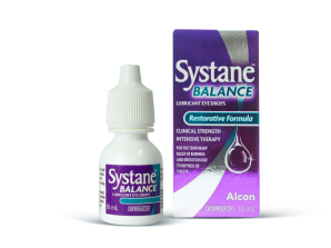 Systane® Balance Eye Drops vial carton and product box