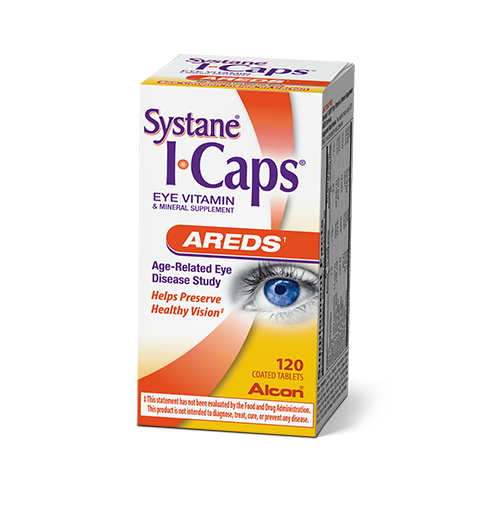 SYSTANE® ICAPS® Eye Vitamin AREDS Formula