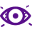 Икона која прикажува иритација на окото