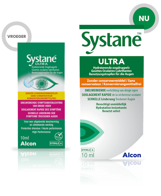 Systane™ Ultra oogdruppels zonder bewaarmiddelen met doosje