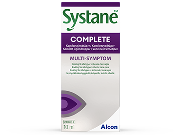 Systane Complete-øyedråper produkteske