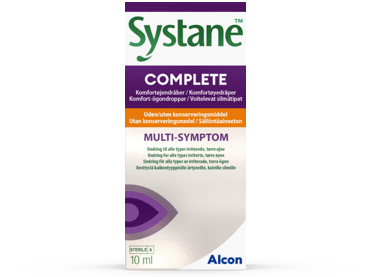Systane Complete uten konserveringsmiddel-øyedråper produkteske