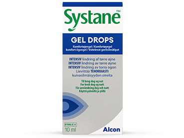 Systane Gel Drops-øyegel produkteske