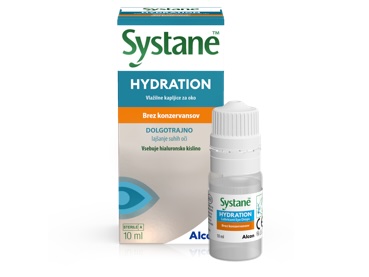 Systane® Hydration kapljice za oči brez konzervansov embalaža