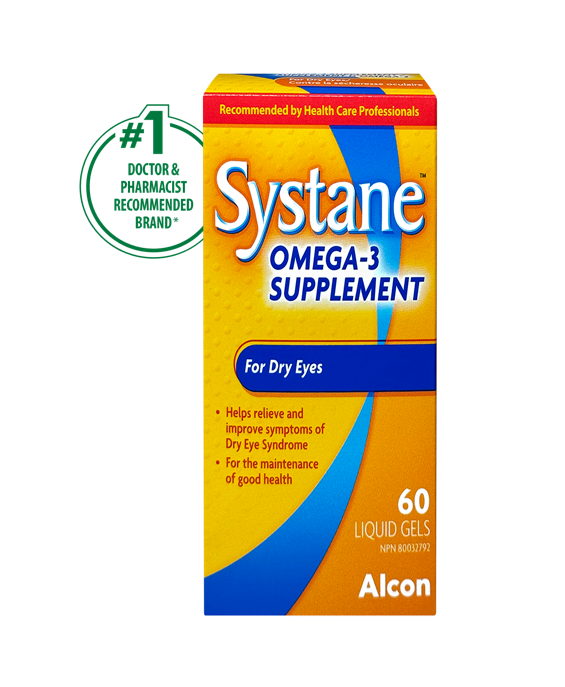 Systane OMEGA-3 Supplement Box