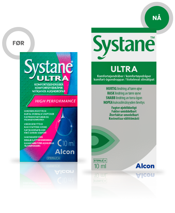 Systane Ultra-øyedråper produkteske