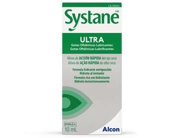 Systane® Ultra voitelevien silmätippojen pullolaatikko