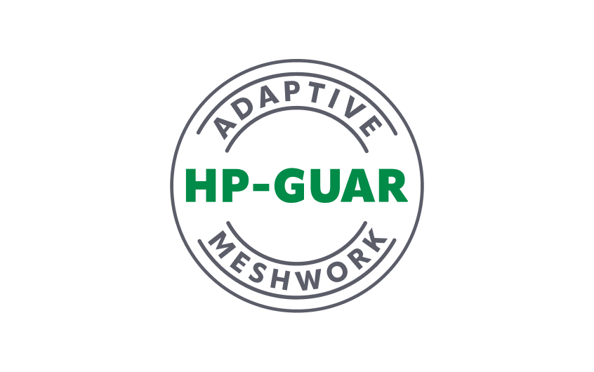 Logotip Adaptive HP-Guar Meshwork tehnologije koja se koristi u Systane® proizvodima za vlaženje i zaštitu površine oka.