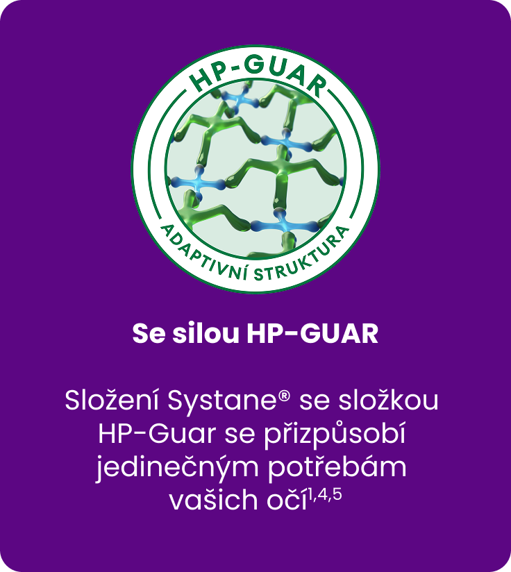 hp-guar icon on purple backround and text