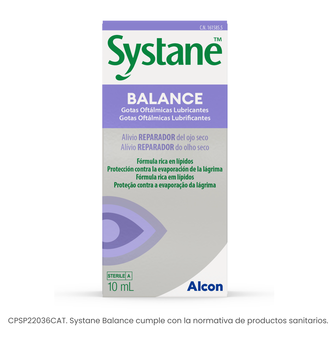 Gotas lubricantes Systane® BALANCE caja de producto