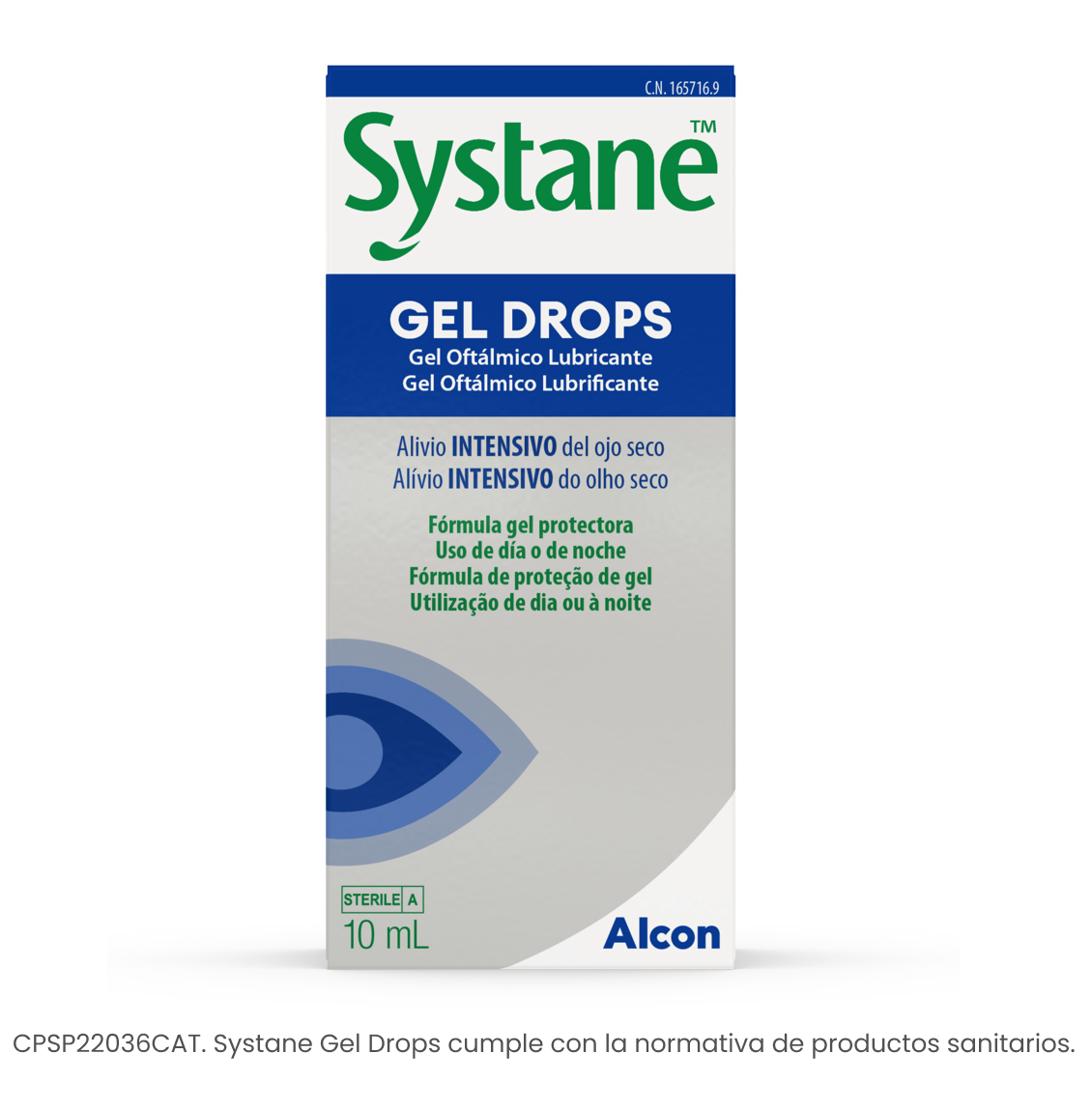 Caja de producto de Systane® Gel Drops