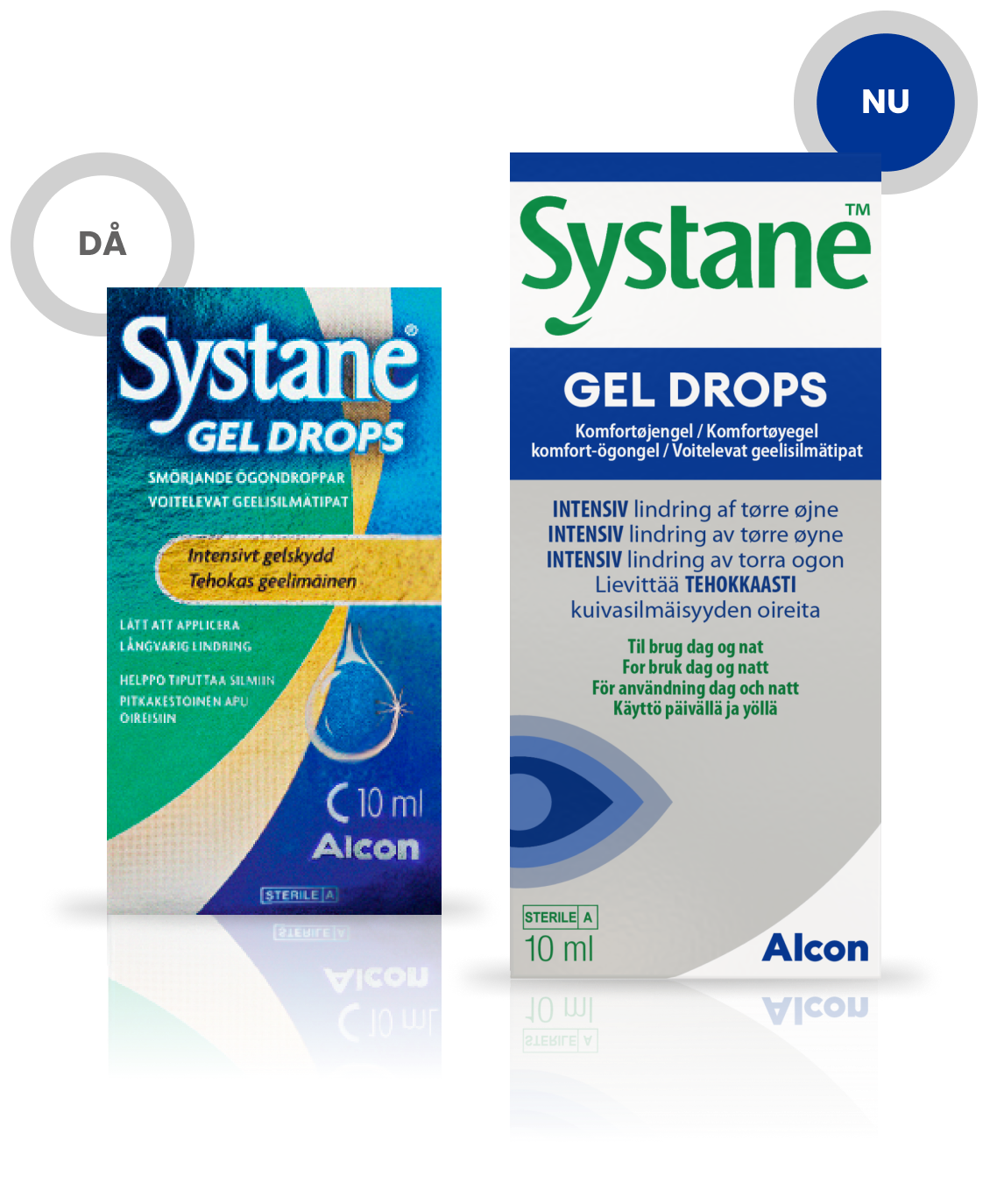 Systane® Gel Drops, produktförpackning